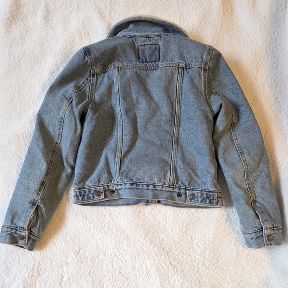 Levi Strauss & Co. Sherpa Trucker Jean Jacket - Picture 3 of 5